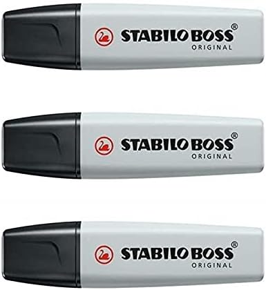 STABILO BOSS ORYGINAL Pastel Point Skos 2-5 mm w proszku szarym