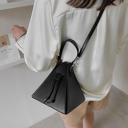 Stylish PU Triangle Shoulder Bag For Women Versatile And Crossbody Bags Handbag Pu Handbag3