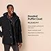 Amazon Essentials Men's Mid-Length Hooded Puffer Coat (Available in Big & Tall), Black, Medium