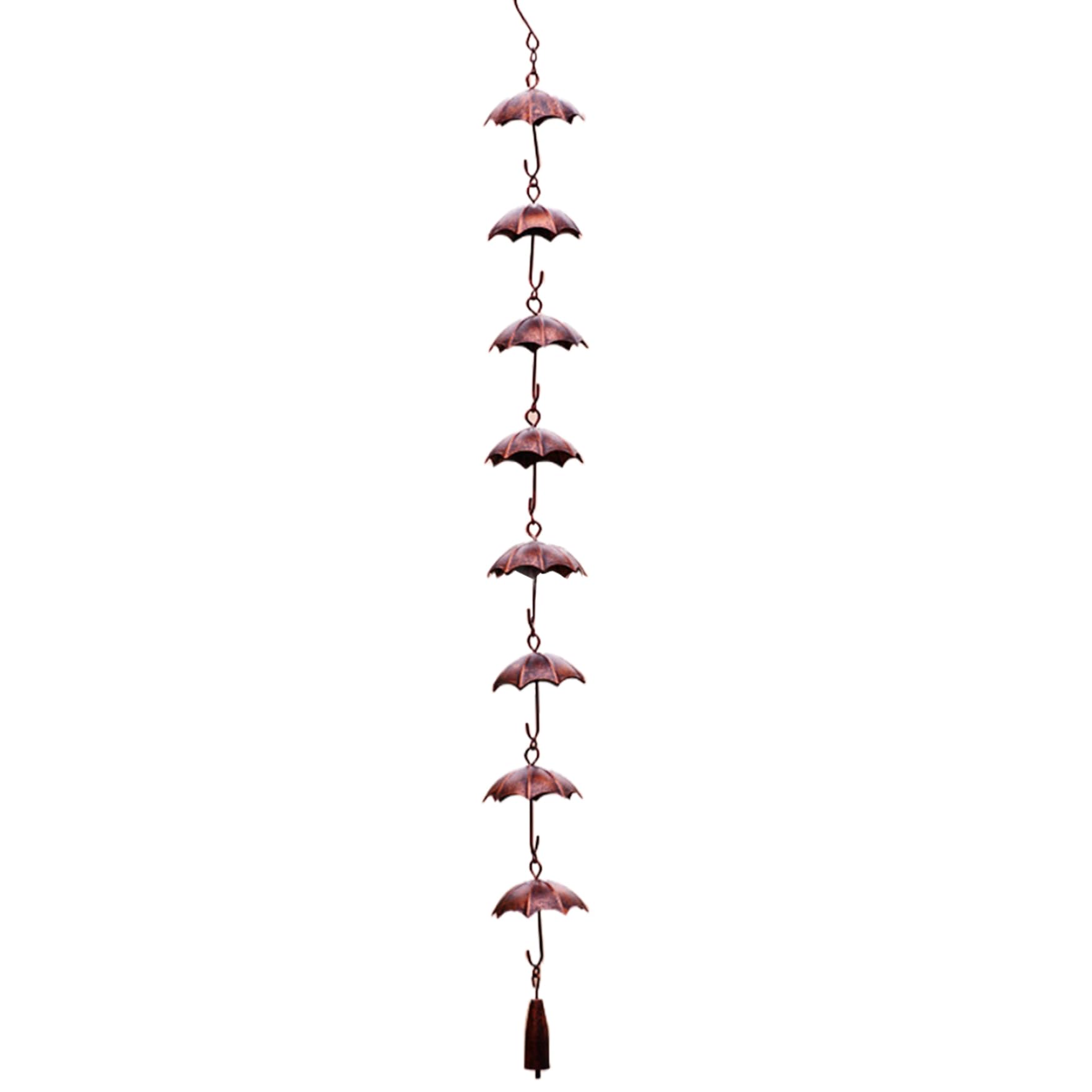 Chaîne de gouttière suspendue au design parapluie pour architecture haut de gamme