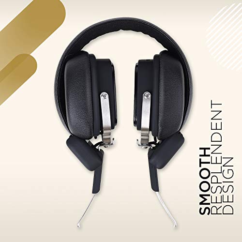 Image of boAt Rockerz 600 Wireless Bluetooth Headphones with HD Sound, Integrated Controls, in-Built Mic, X Kunal Rawal Edition (Victoria Black)