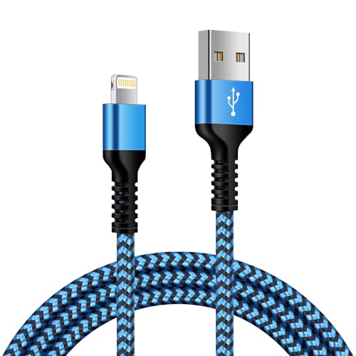Image of iPhone Charger Cable Fast Charge, [MFi Certified] 6FT /1.8M USB to Lightning Cable iPhone Cable Cord, Apple i-Phone Charging Lead Wire for iPhone 14 Pro Max /14 Pro /14 Plus /14 /13 /12 /11 /SE /X /XS /XR /8 /7