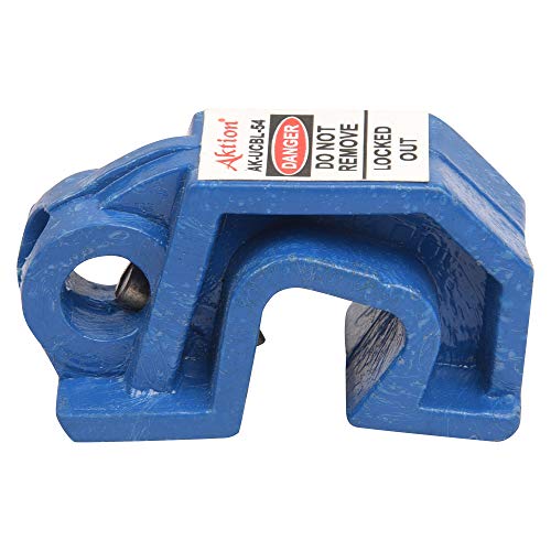 Image of Universal Circuit Breaker Lockout with Screw AK-UCBL-54A, Blue (Pack of 5)