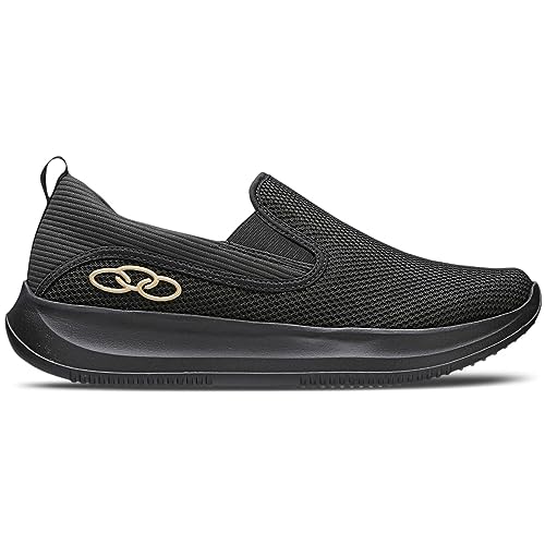 Tênis Olympikus Wellness Feminino Preto Tamanho:39;Cor:Preto