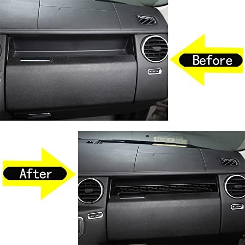 PIUGILH Car Styling Co-Pilot Storage Box Partition Plate Glove Box Compartment for Land Rover Discovery 4 2010-2016 Interior Modification Accessories