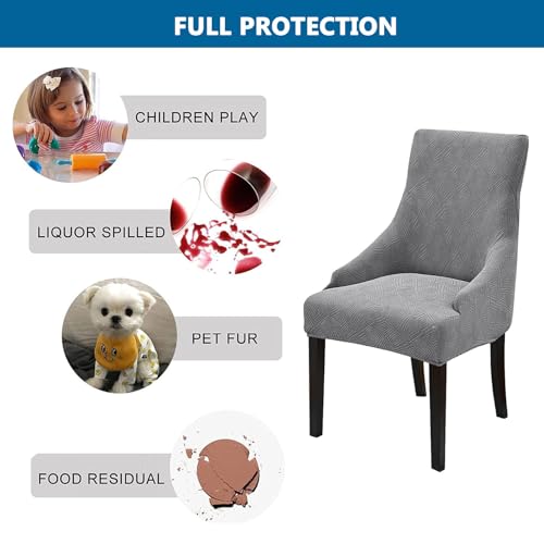 Housse de chaise extensible Parsons lavable pour protéger et rénover vos assises - 7