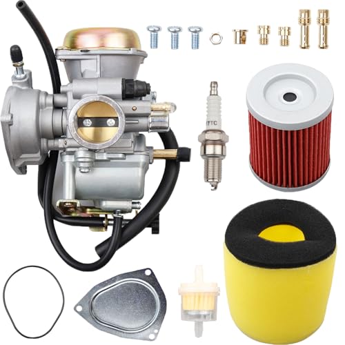 Image of Carburetor Compatible with 2002-2009 Suzuki LTF 250 Ozark 250F, 2004-2009 Suzuki Quad Sport LTZ250 Carb Replace# 13200-05G01