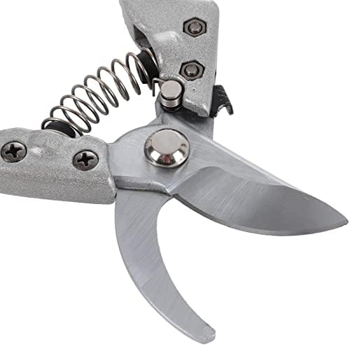 LINZI Garden Shear Set 2PCs, 640mm Garden Manual Hedge Clippers Trimmers + 200mm Bypass Pruning Secateurs Scissors Pruners for Trimming Borders, Topiaries Boxwood, and Decorative Grasses