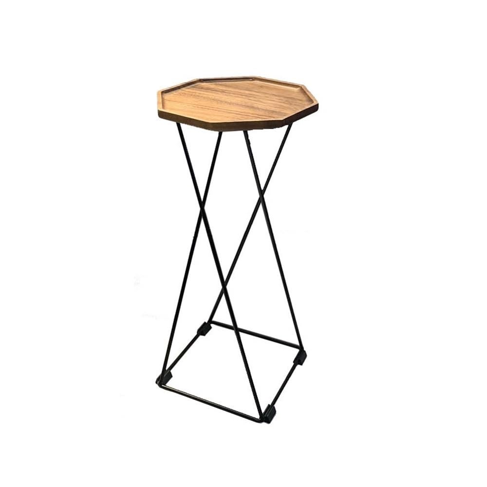 Table basse et table d'appoint de canapé mobile pour salon et chambre