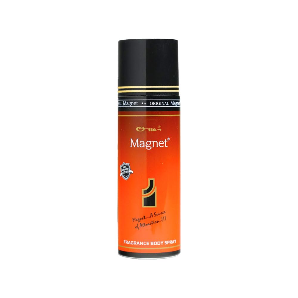 Ossa Magnet Body Spray 200ml With Lemon, Mandarin, Cardamom, Woody, Patchouli | Premium Deodorant For Men And Women | Long Lasting Fragrance Ideal for All-Day Confidence and Freshness-image-20