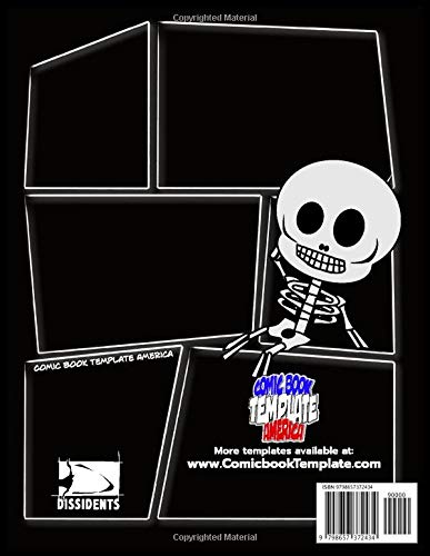 Miniatura 2 de Blank Comic Create Your Own Comics Bank Graphic Novel Blank Comic Book Draw Your Own Comic Strips for Teens Kids and Adults with 110 Variant ...