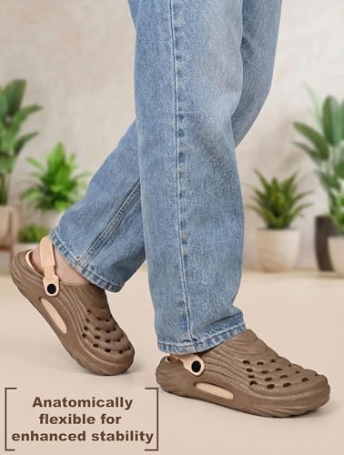 Image of Super Soft Kids Clogs Ultra Lightweight with Adjustable Back Strap Design Soft Cushioning & Anti-Slip Grip Slippers for Kids Playtime Comfortable Indoor & Outdoor Stylish Clogs BBSAP-2