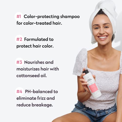 No Nothing Sensitive Color Shampoo - Fragrance Free Shampoo - Hypoallergenic, Unscented Shampoo For Color Treated Hair - Shampoo For Sensitive Scalp And Skin - Paraben Free, Vegan – 10.15 Oz #TOP1
