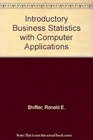 Introductory Business Statistics With Computer Applications/Book and Disk/the Duxbury Series in Statistics and Decision Sciences) (Duxbury series in statistics and decision sciences) 0534209467 Book Cover