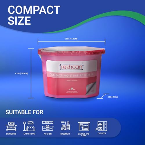 Image of Davsorb Moisture Absorber | Pack of 10-100g each | Dehumidifier for Wardrobe, Cupboards & Drawers, Room, Car, Shoe rack | Refresh Every Place | Fight against Moisture, Mold, Fungus & Bad Odor