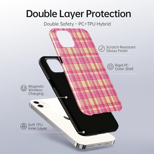 Coque iPhone 11 Vichy antichoc et compatible MagSafe pour une protection optimale - 2