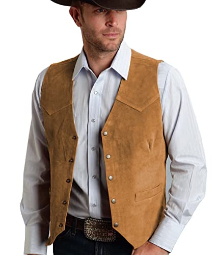 【Tessuto】 Pelle sintetica con motivo in tessuto, è comoda, semplice e classica. Gilet occidentale per un comfort casual.