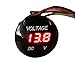 Produktbild Balai DC Digital Voltmeter 12-24V Rot LED Wasserdichte Spannungs Messinstrument for Auto Motorrad (Messbereich 6-30V)