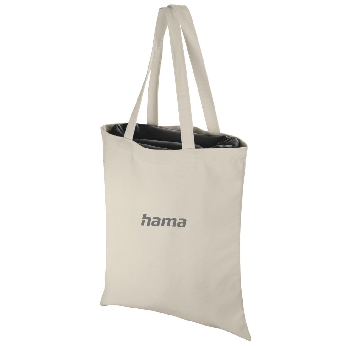 Hama Toile de Fond pour Photographie - 2,95 x 6 m - 100% Coton - Écran Noir - pour Photographie, vidéo et télévision