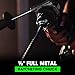 FLEX 24V Brushless Cordless 1/2-Inch 1,400 In-Lbs Torque 2-Speed Hammer Drill Turbo Mode Tool Only, Battery and Charger Not Included - FX1271T-Z