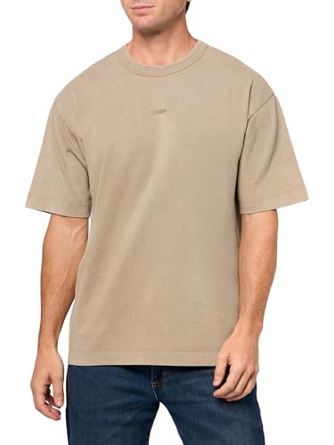 HUGO Men's Space Dyed Small Logo T-Shirt