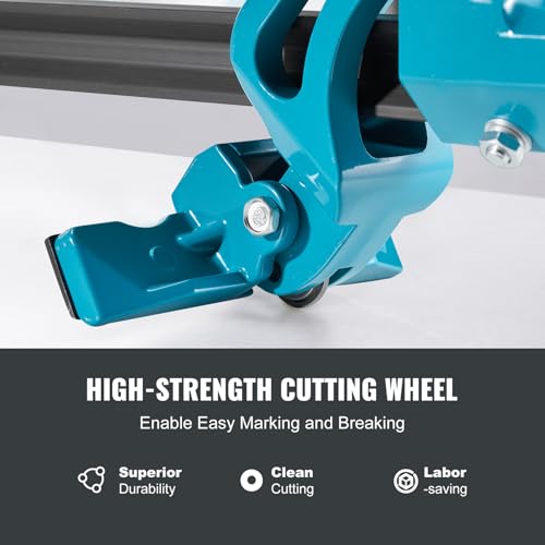 Image of VEVOR Manual Tile Cutter, 48 in Porcelain Ceramic Tile Cutting Machine