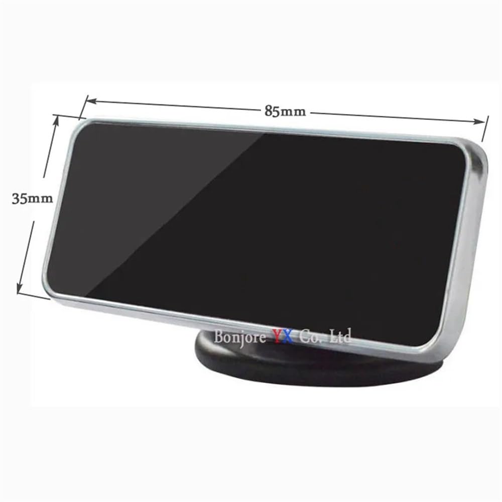 Sensore di Assistenza al parcheggio PDC Schermo a ultrasuoni Sensore di parcheggio per Auto 4/6/8 Radar Anteriori Posteriori Parktronic Rilevatore Argento Nero (6 sensori/Bianco)