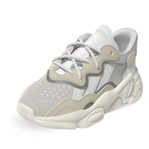 adidas Jungen Unisex Kinder Ozweego EL Sneaker, Crystal White...