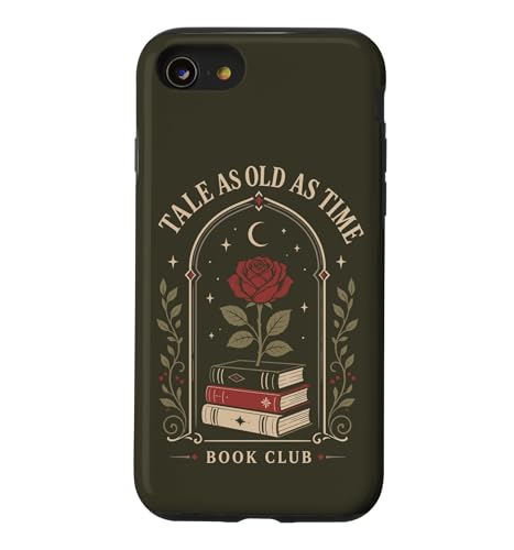 Custodia per iPhone SE (2020) / 7/8 Book Club Reader Book Lover Letteratura Rose Vintage
