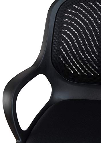 Image of INNOWIN Zara Low Back Chair for Home & Office (Black)| 3 Years Limited Warranty