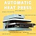 HTVRONT Auto Heat Press Machine with 52 Pcs Heat Press Accessories - All-in-ONE Kit
