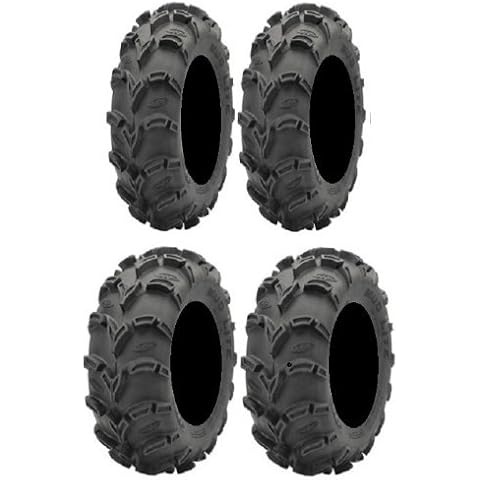 Full set of ITP Mud Lite XL 28x10-12 and 28x12-12 ATV Tires (4) Cover