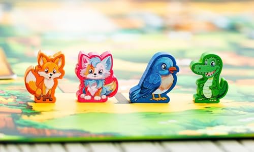 Family Board Game - Build Your Own Animal Zoo miniatura 5