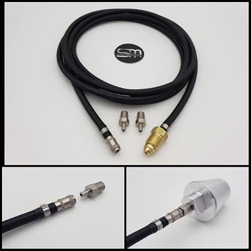 41JHmyF+5kL. SL500 Strictly Modified Quick Disconnect Tig Welding Back Purge Hose Kit (10 ft Length)