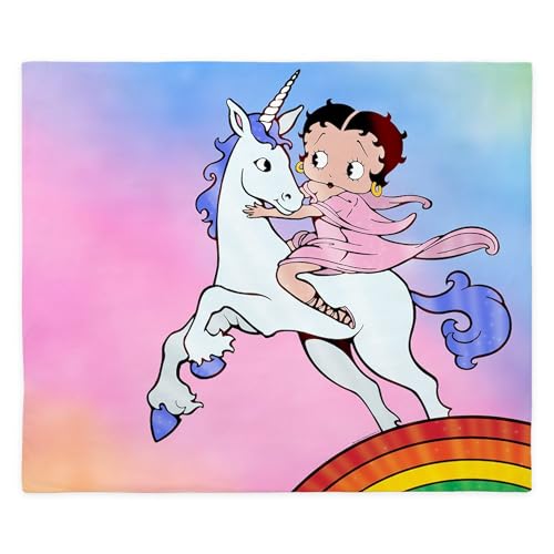 CafePress Betty Boop Mythical Dreams King Duvet Cover, Printed Comforter Cover, Unique Bedding