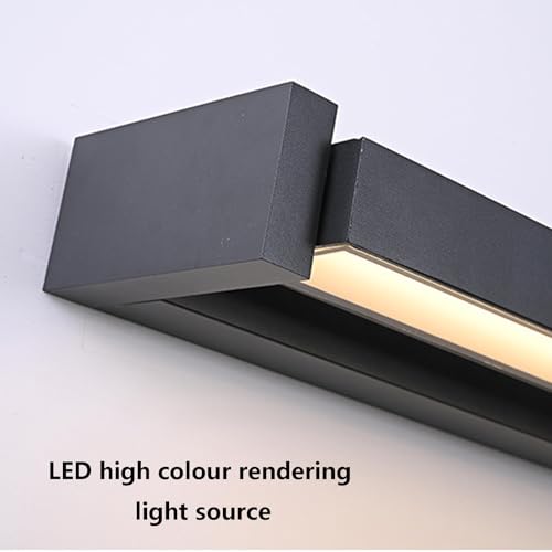 Apliques de pared exterior e interior lámpara LED moderna de pared IP65 blanca 5