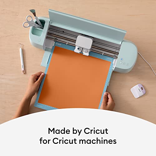 Image of Cricut Premium Permanent Vinyl Roll (12 in x 15 ft), Dark Orange - Weather-Resistant, Dishwasher-Safe & Fade-Proof, Compatible Cutting Machines