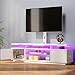 Rolanstar TV Stand with Mount and Power Outlet 59.1
