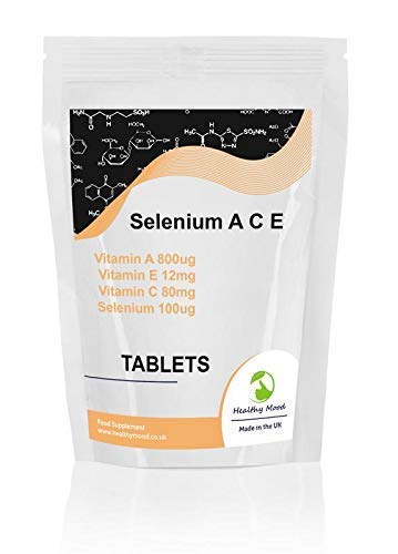 Selenium A C E Vitamin A Vitamin E Vitamin C x60 Tablets Pills UK Nutrition