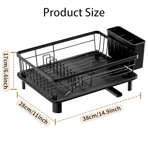 Dish Drying Rack, Stainless Steel Dish Racks for Kitchen Counter, Sink Organization and St - image 2