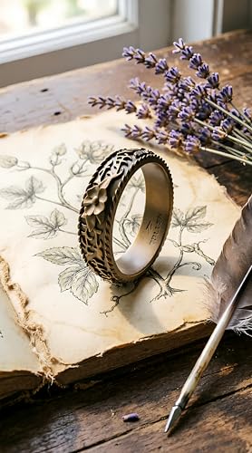 Image of Silicone Wedding Rings for Women 1 /4 /7 Packs -Stackable Silicone Rubber Wedding Bands - Innovative Flower & Vine Collection