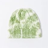 【SUAVE】 Este gorro de punto holgado para mujeres y hombres es de doble capa con forro polar hecho de acrílico cómodo, duradero y sin AZO, lindo y suave; La buena elasticidad hace que se adapte a cualquiera.