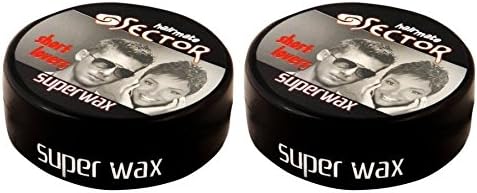 SECTOR WET LOOK SUPER HAIR WAX GEL 150ML (2 Pcs Offer)