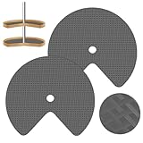 Einfach anzubringen und zu entfernen: Mit einer nicht klebenden Rückseite sind diese Lazy Susan Liner einfach anzubringen, ohne klebrige Rückstände zu hinterlassen, wodurch sie bei Bedarf einfach zu entfernen und zu ersetzen sind.