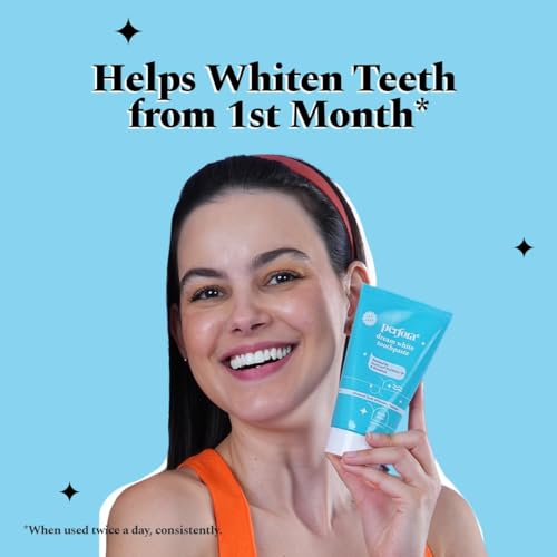 Image of Perfora Whitening Freshness Pack - Dream White Toothpaste for Teeth Whitening, Alchohol Free Lemon Mint Mouthwash, 100% Pure Copper Tongue Cleaner, Sweet Candied Orange & Refreshing Ultra Mint Mouth Spray and Pack of 2 Toothbrushes