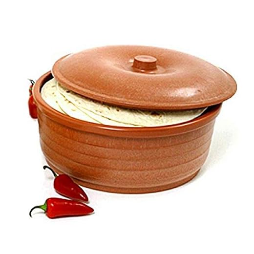 Norpro Tortilla Pancake Keeper, One Size, Brown