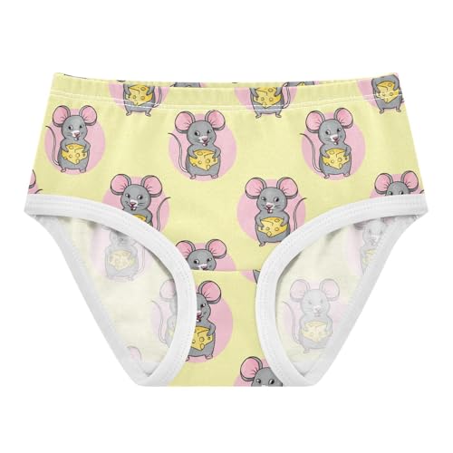 Cute Gray Mice Cheese Toddler Girls's Underwear 2T 202c1803