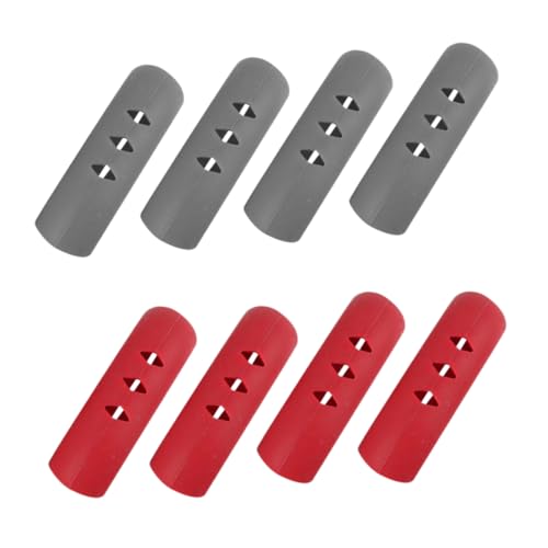 Cubiertas de silicona para asas de ollas antideslizantes Mikinona, juego de protectores térmicos 2