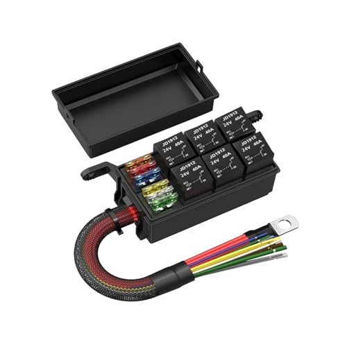 Amazon | Shiwaki 汎用リレーボックス ATC ATO ヒューズリレーブロック