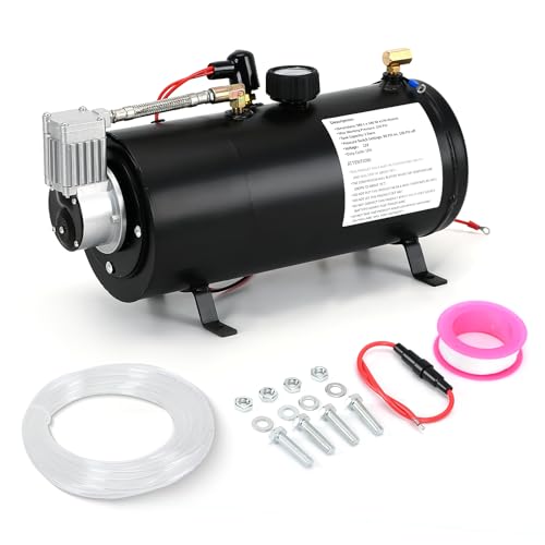 PTNHZ 12V 150PSI Air Compressor & 3L Tank for Truck Boat RV